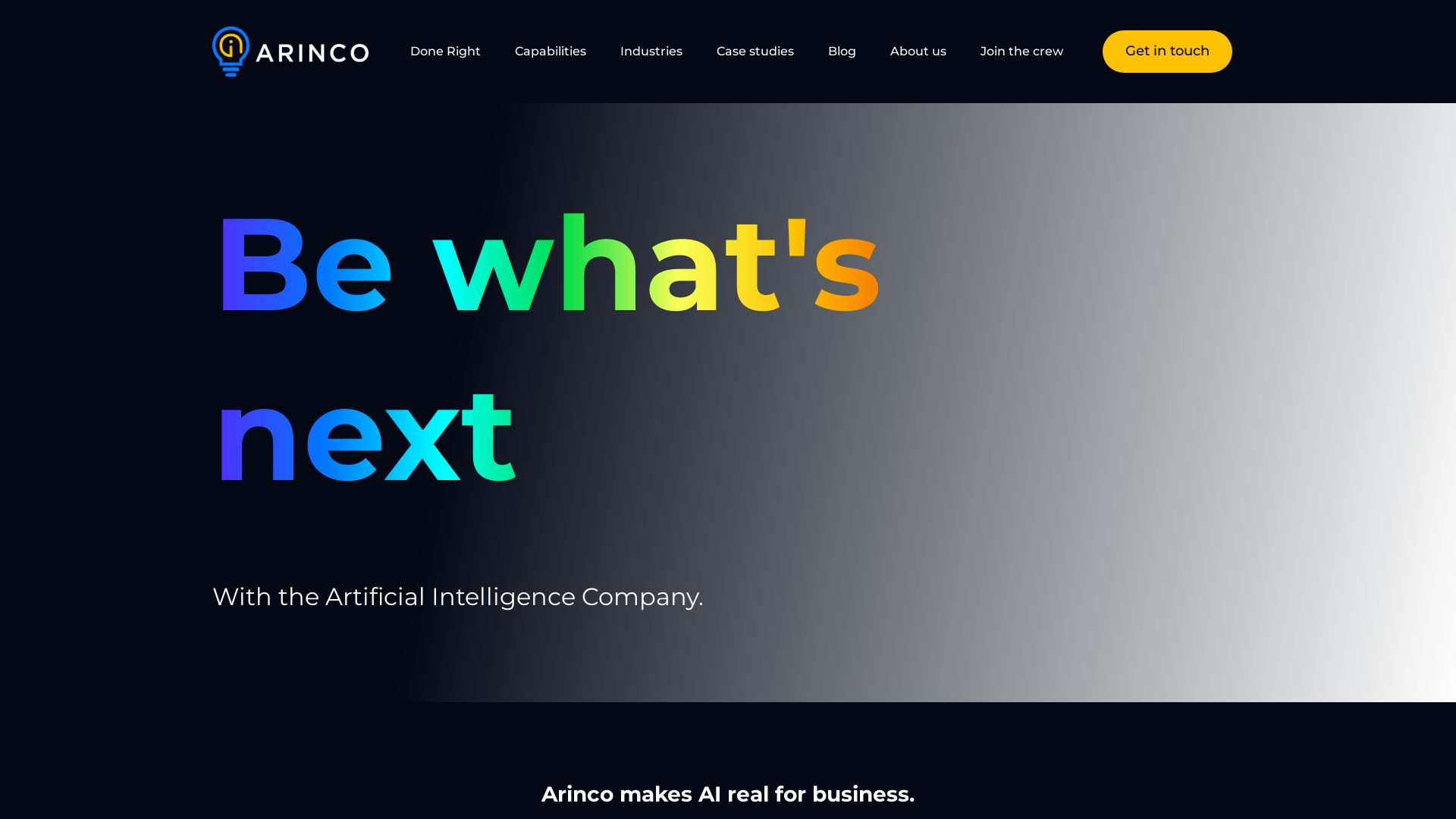 Arinco page