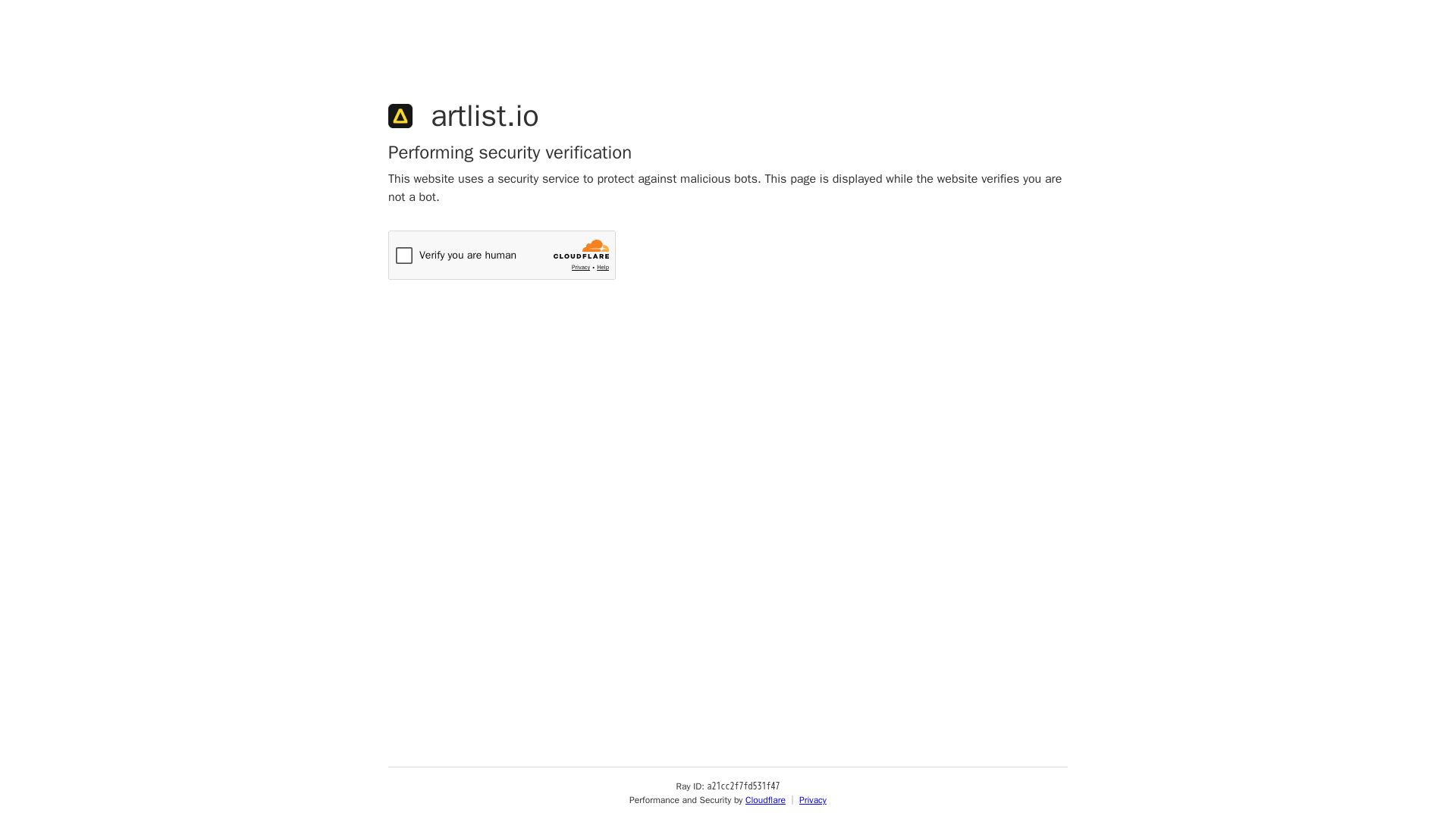 Artlist page