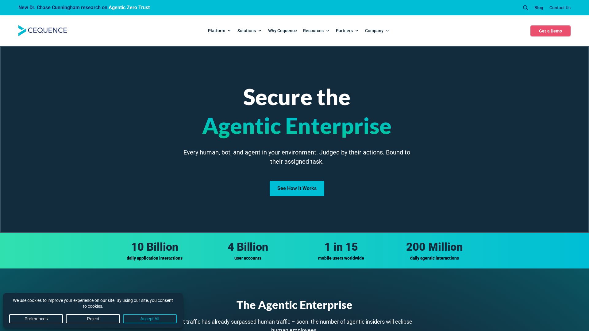 Cequence page