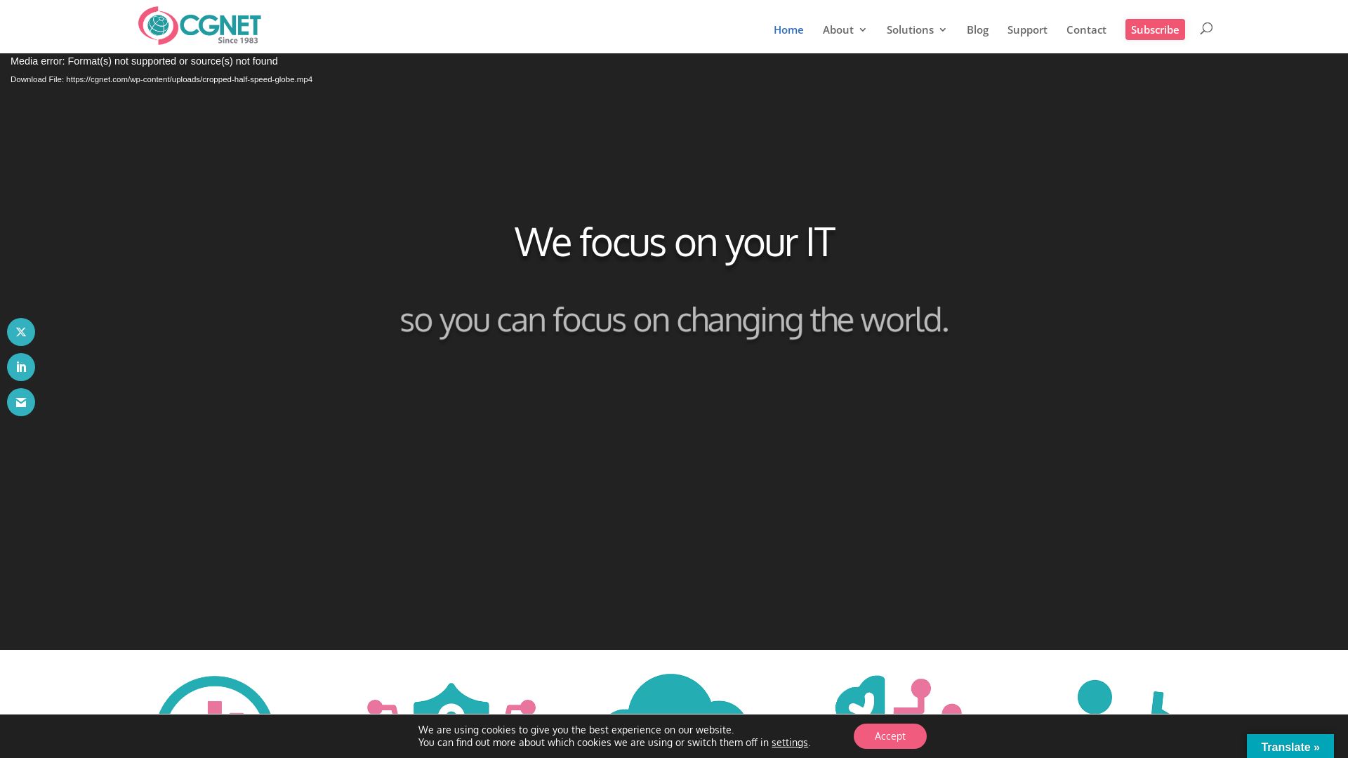 CGNET Services International page