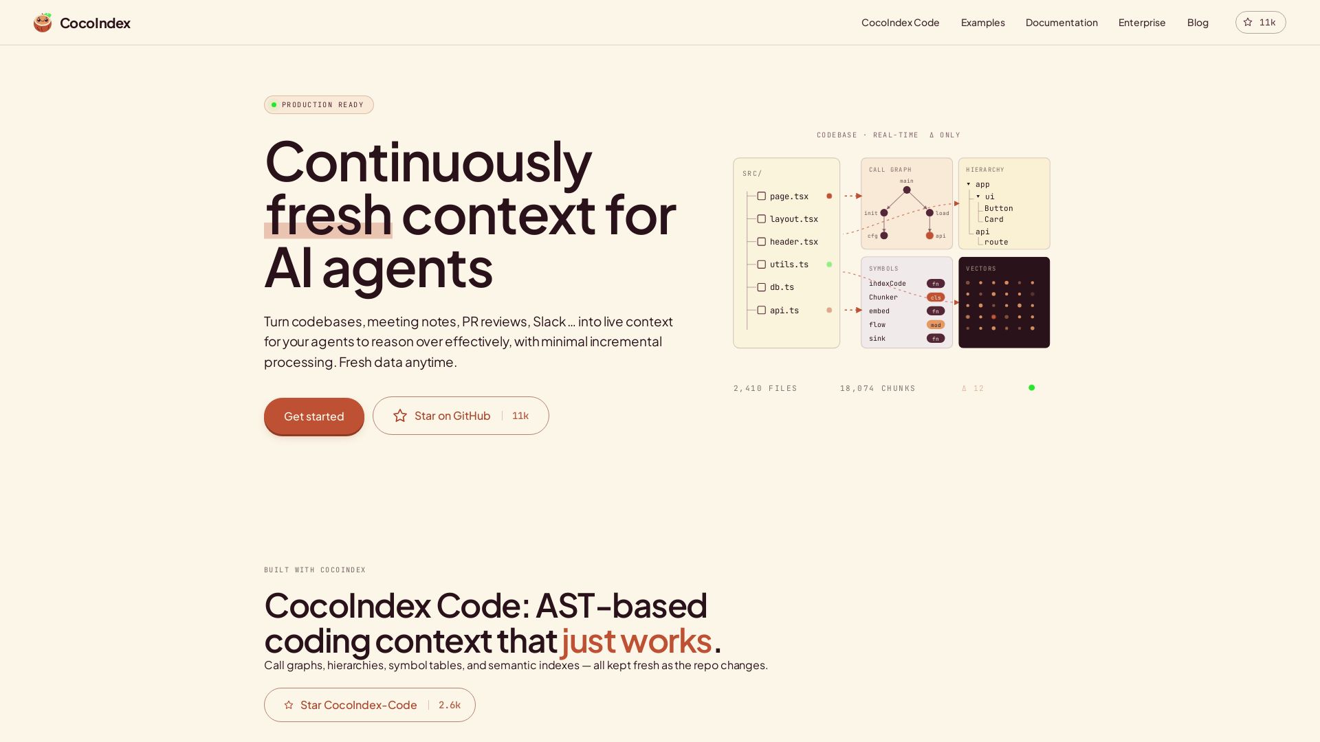 CocoIndex page
