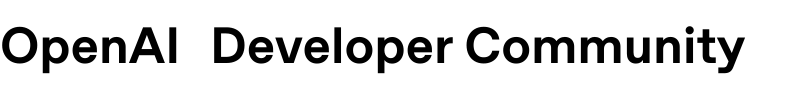 OpenAI Developer Community