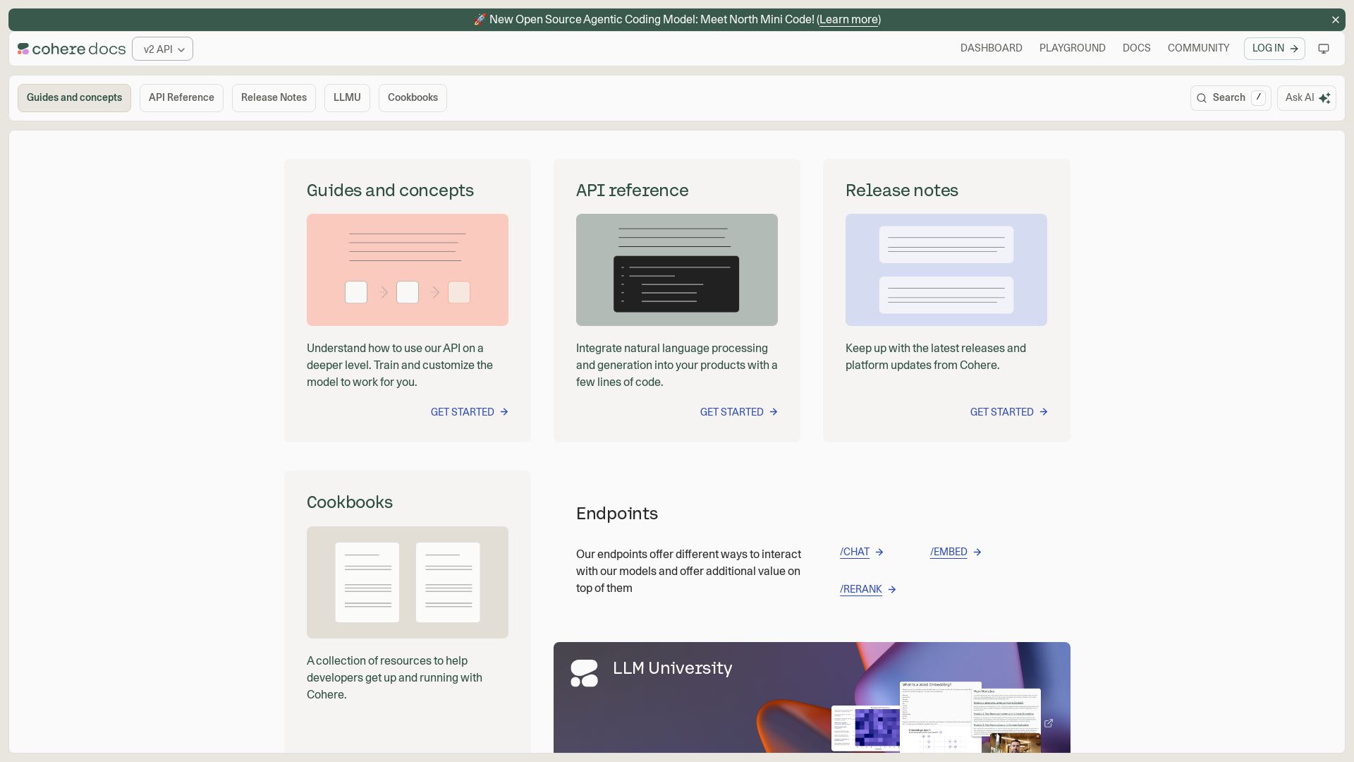 Cohere page