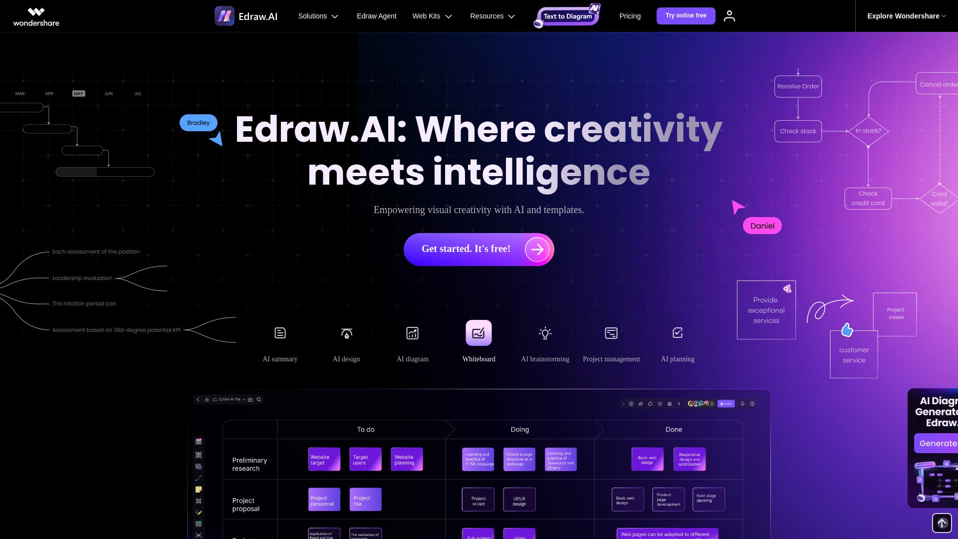 Edraw.AI page