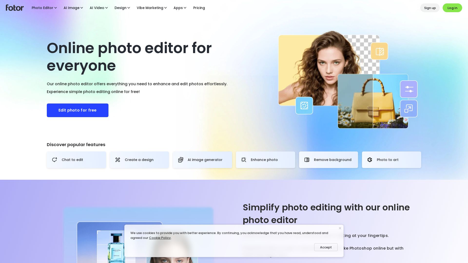 Fotor page