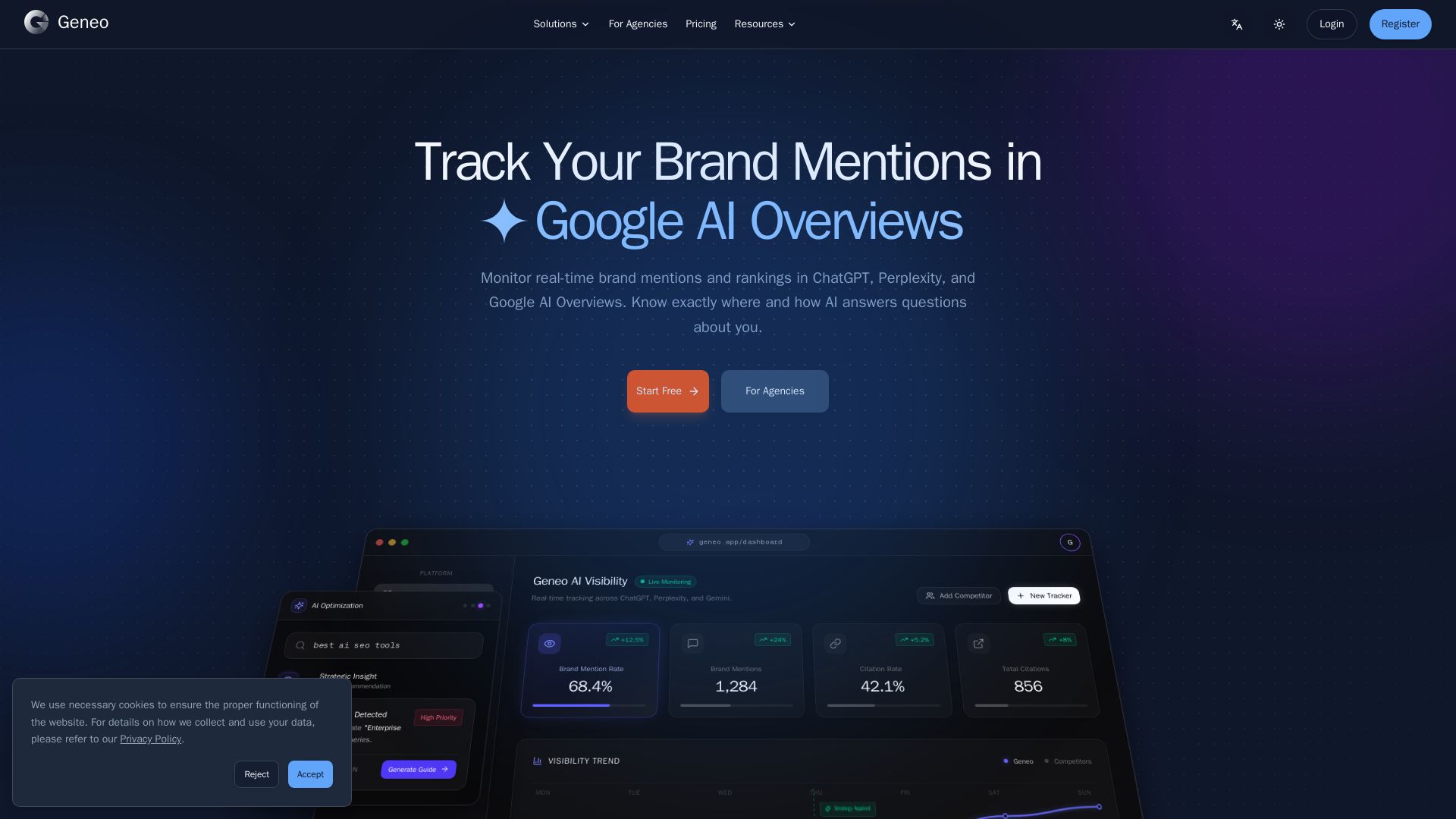 Geneo page