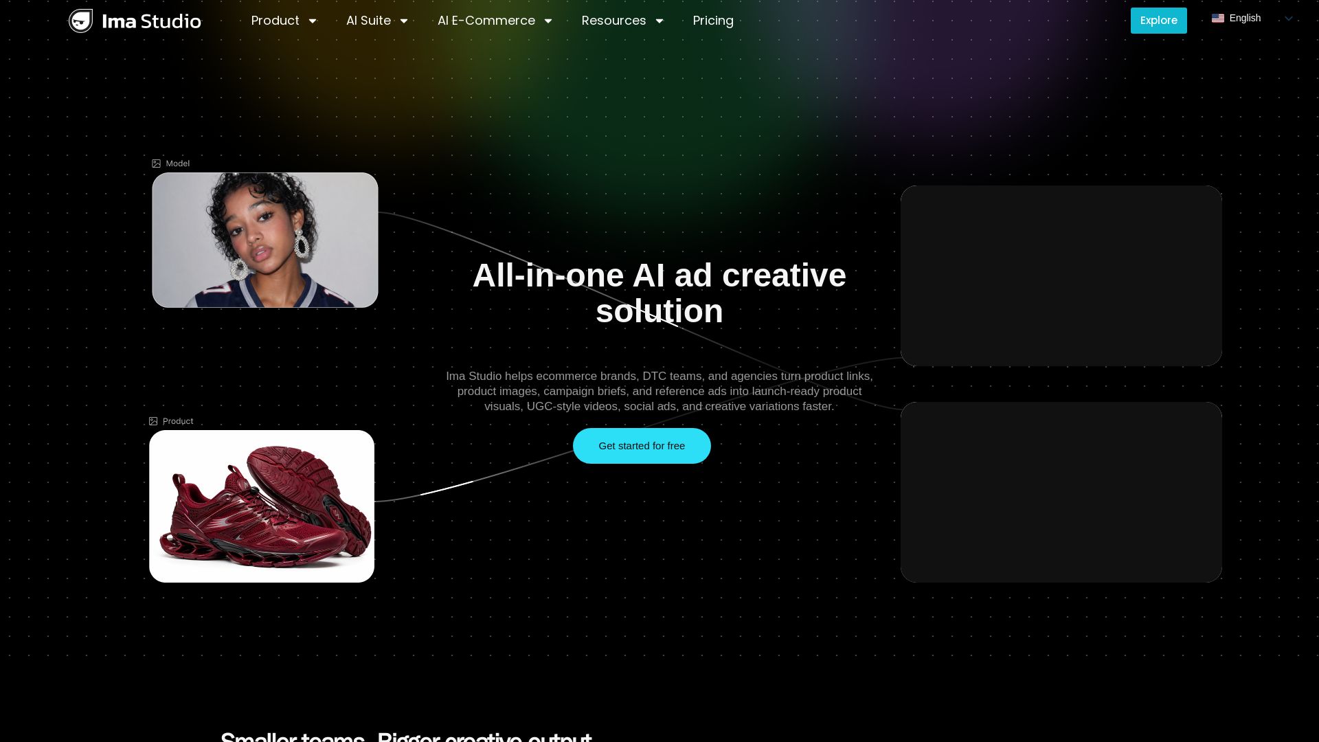Ima Studio page