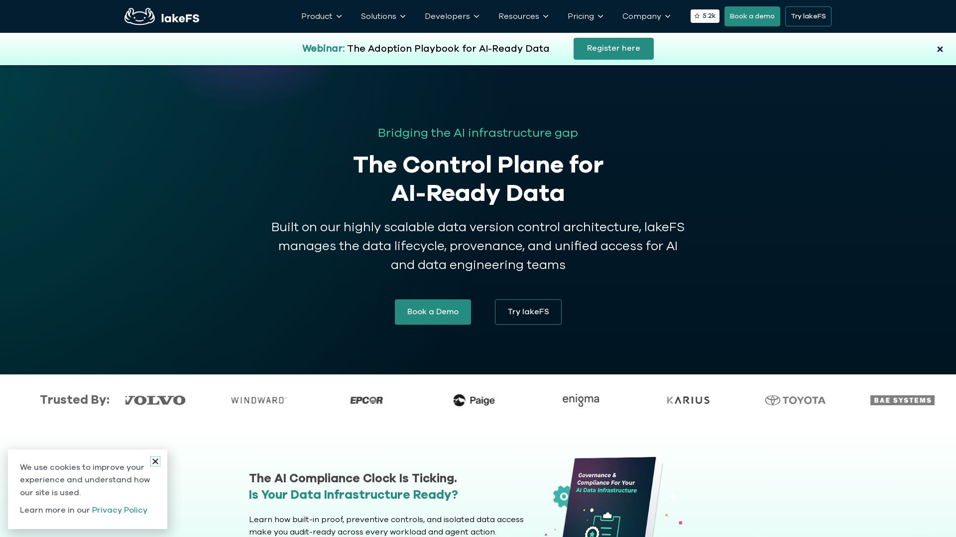 lakeFS page