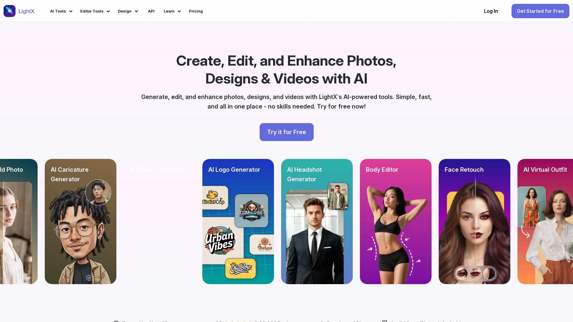 LightX page