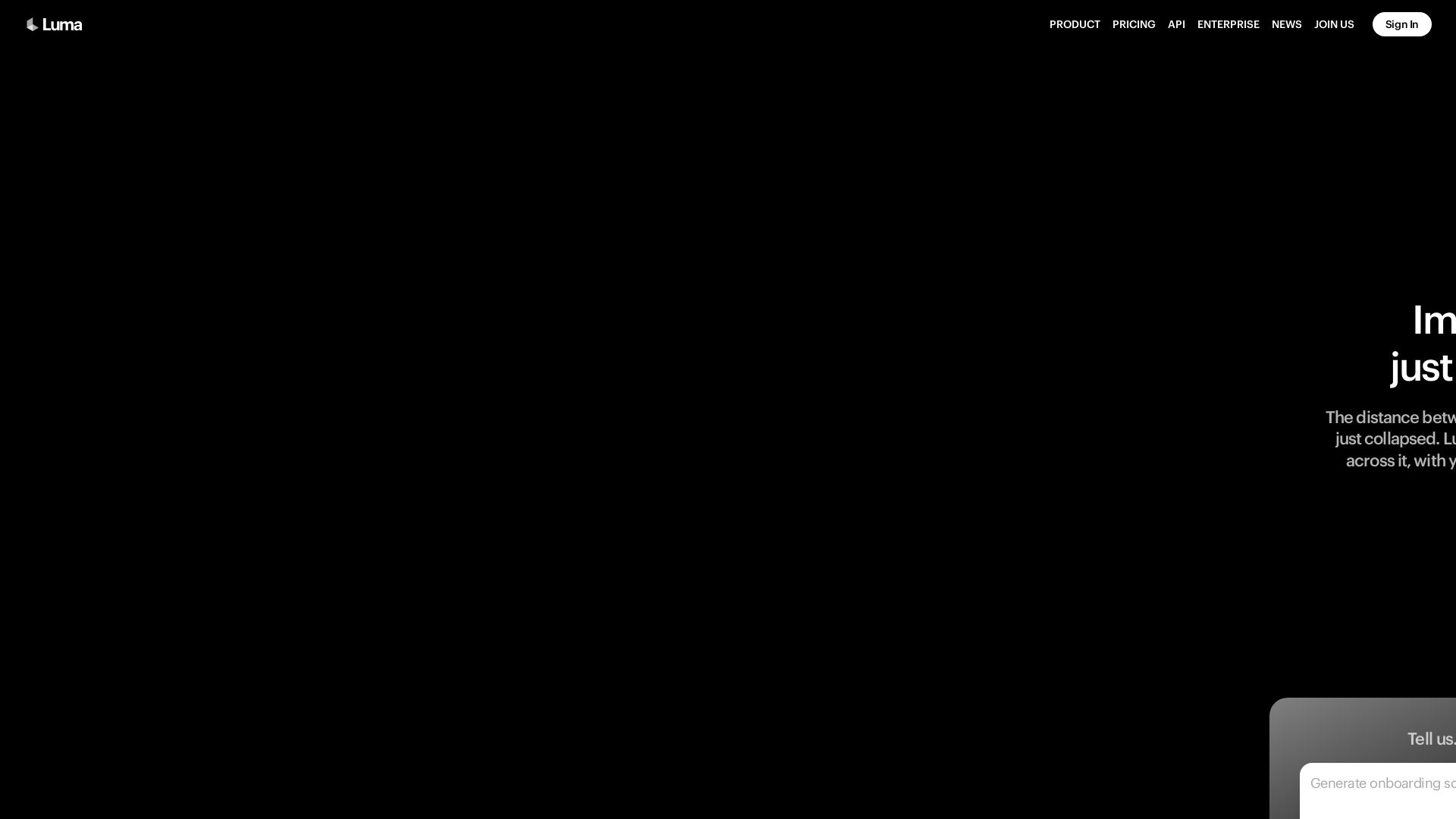 Luma page