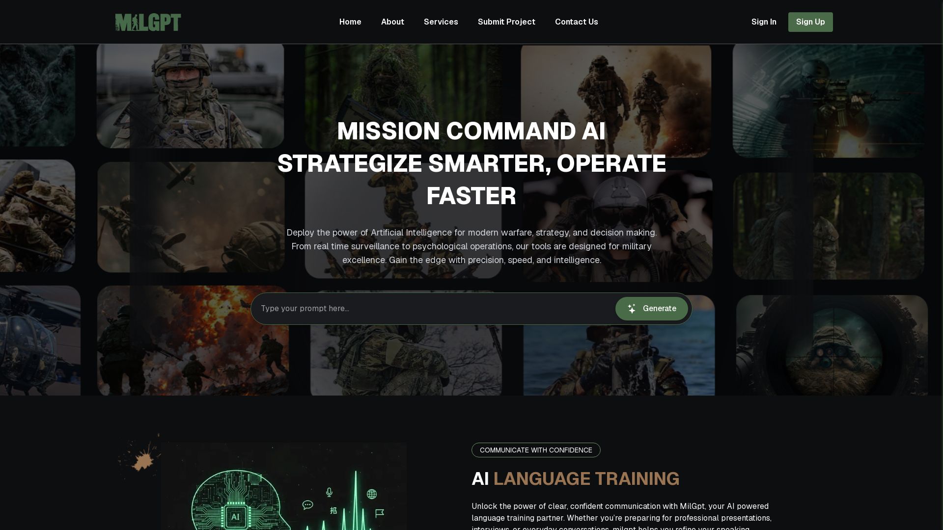 MILGPT page
