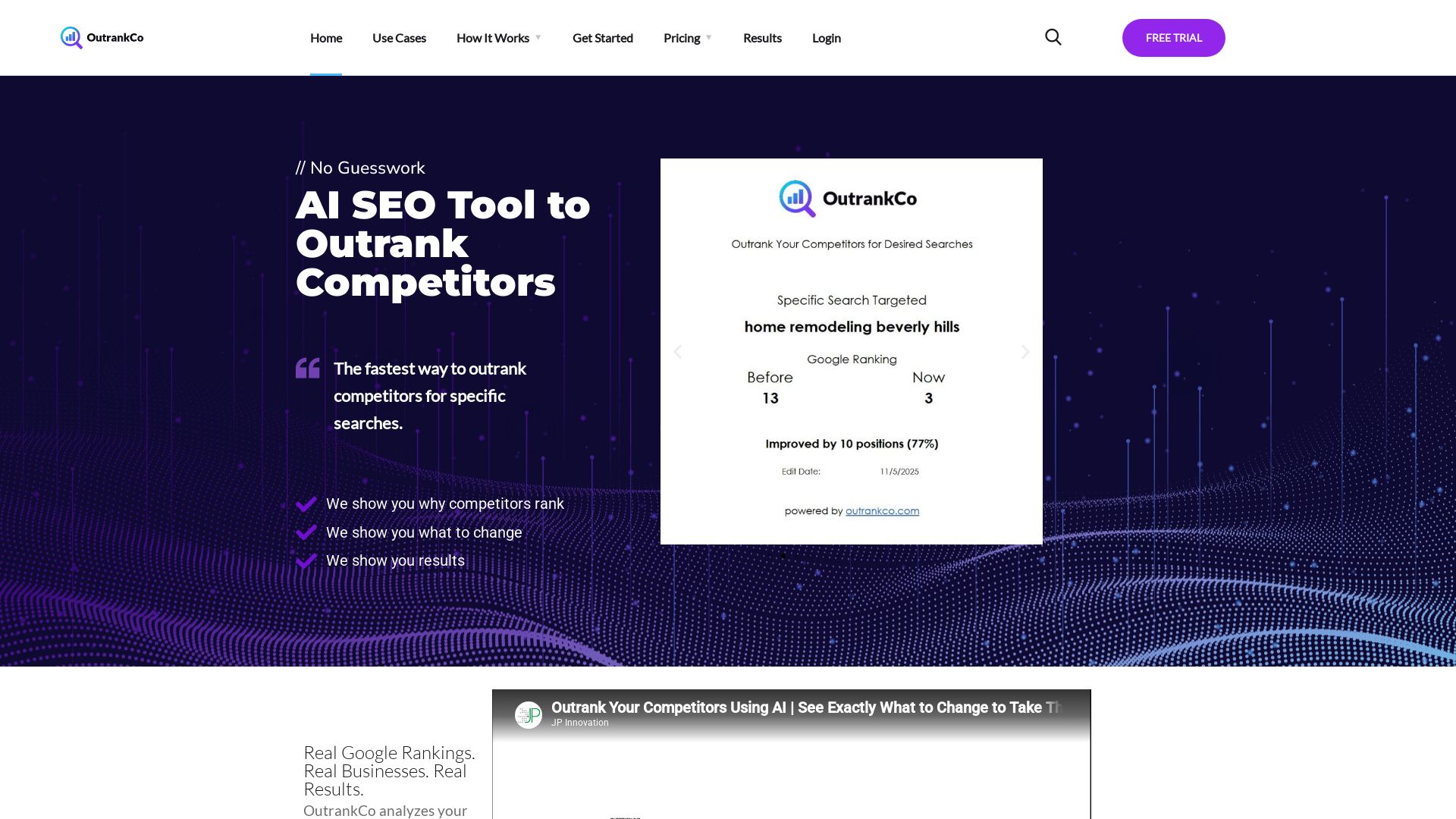 Outrankco page
