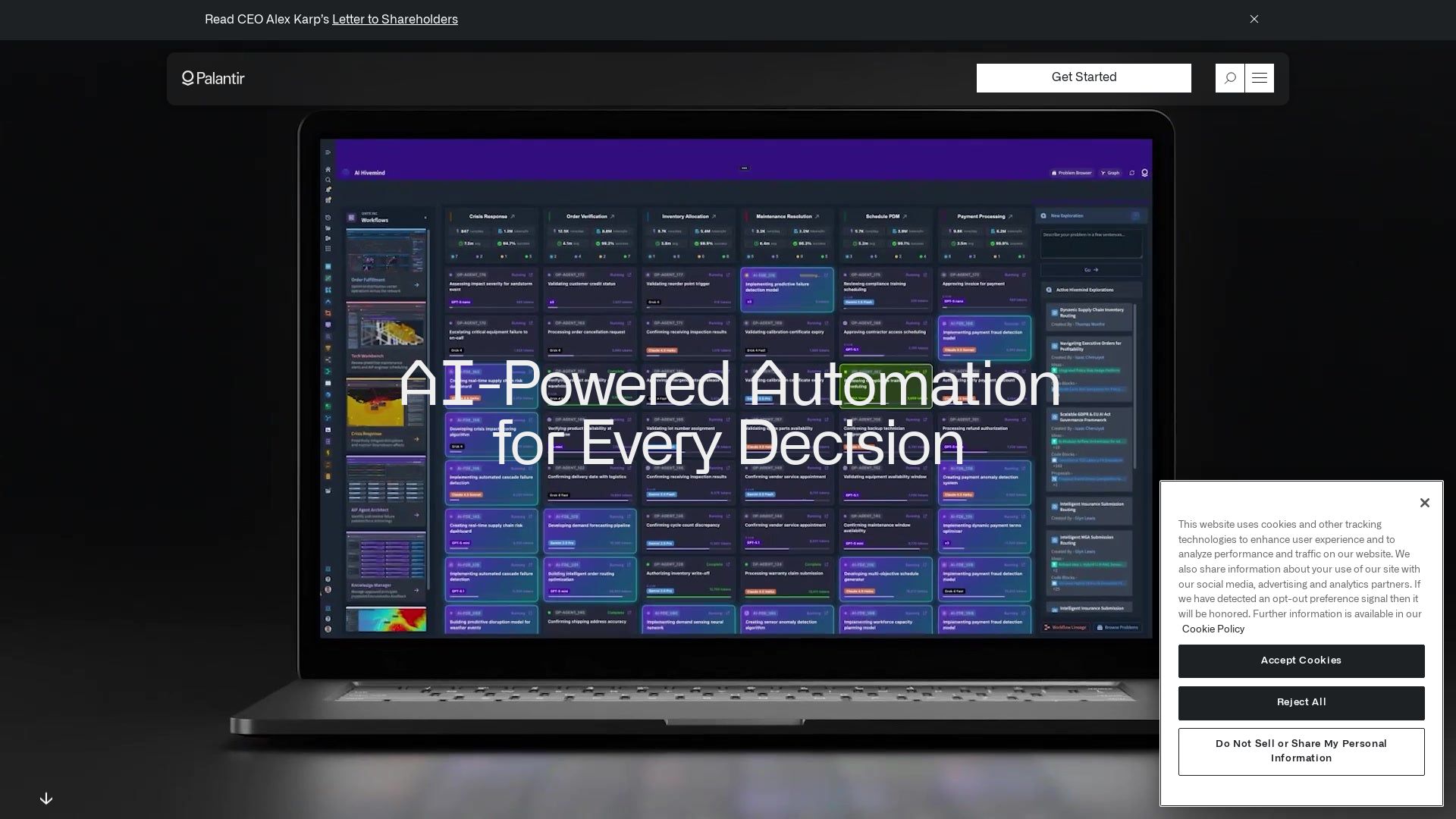 Palantir page