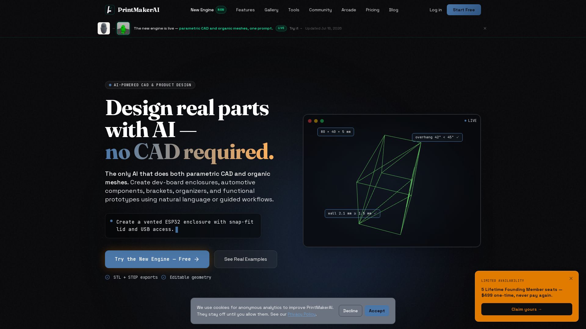 PrintMakerAI page