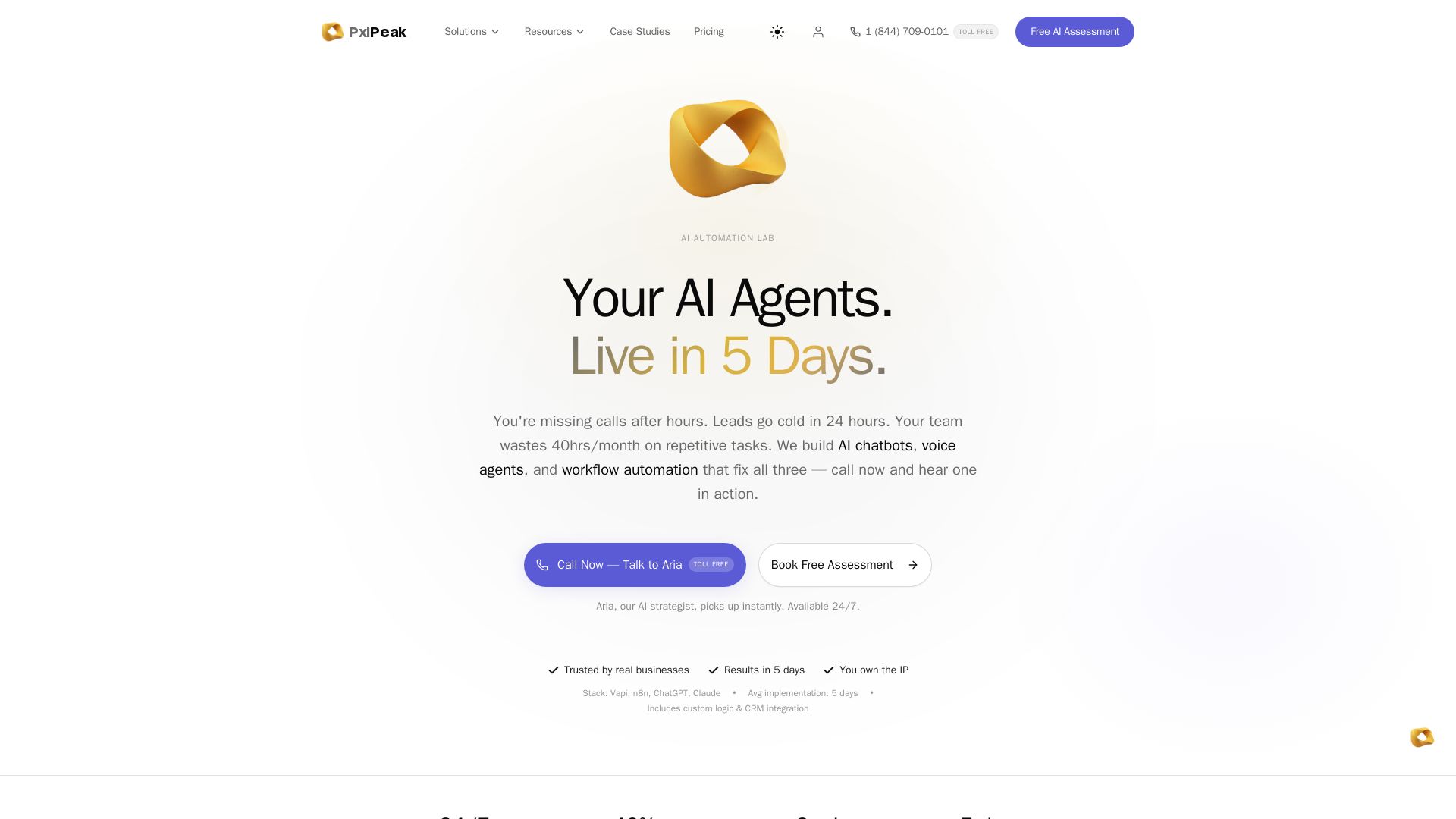 PxlPeak page