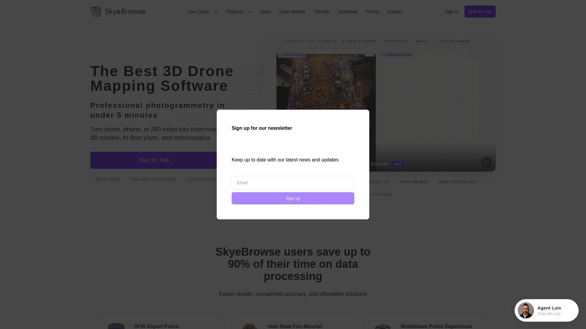 SkyeBrowse page
