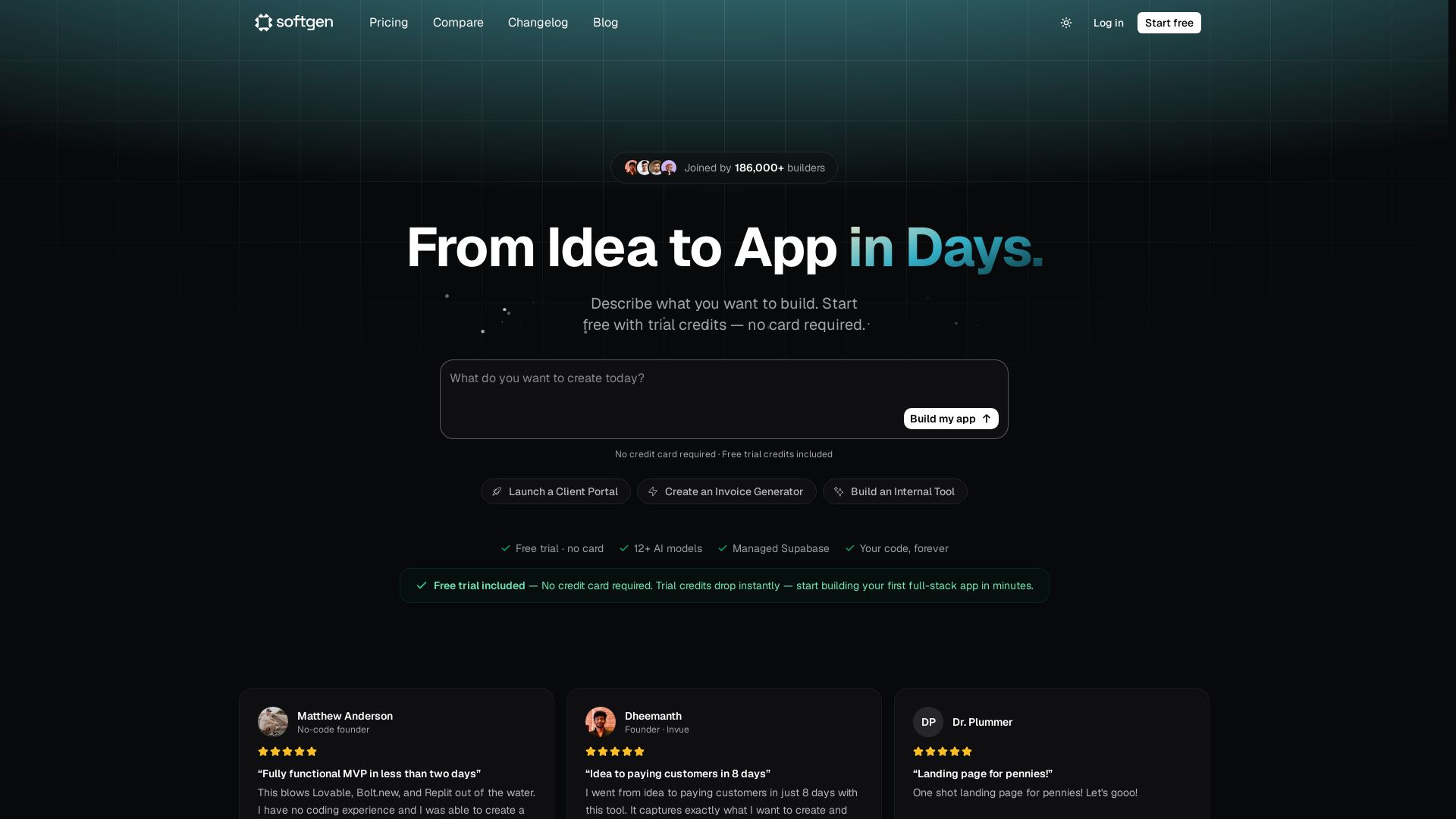 Softgen page
