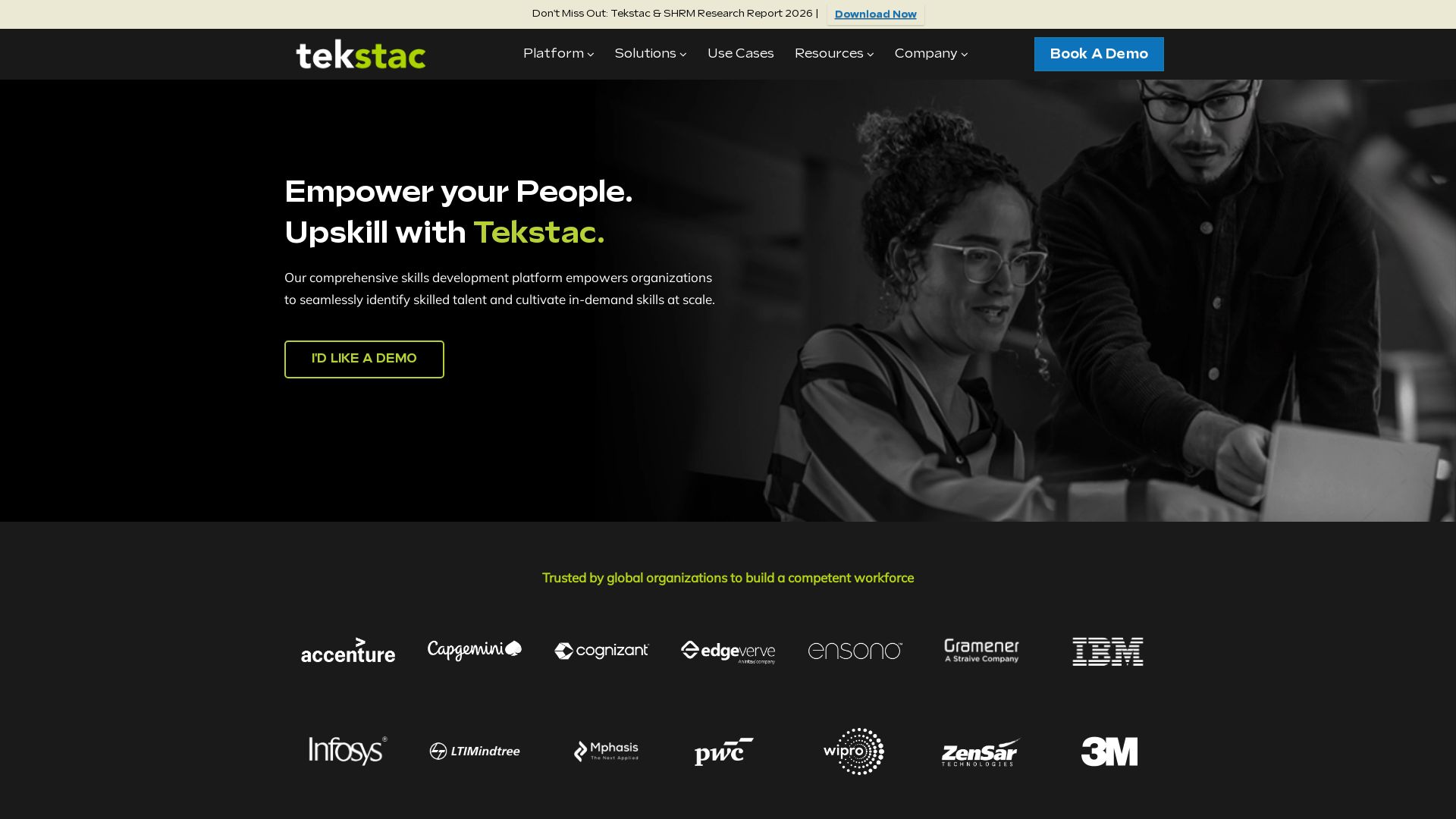 Tekstac page