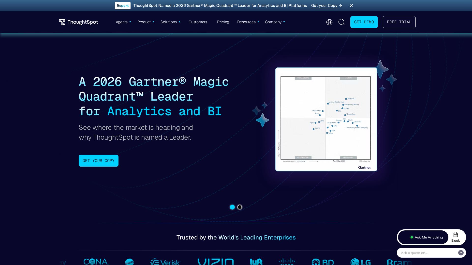 ThoughtSpot page