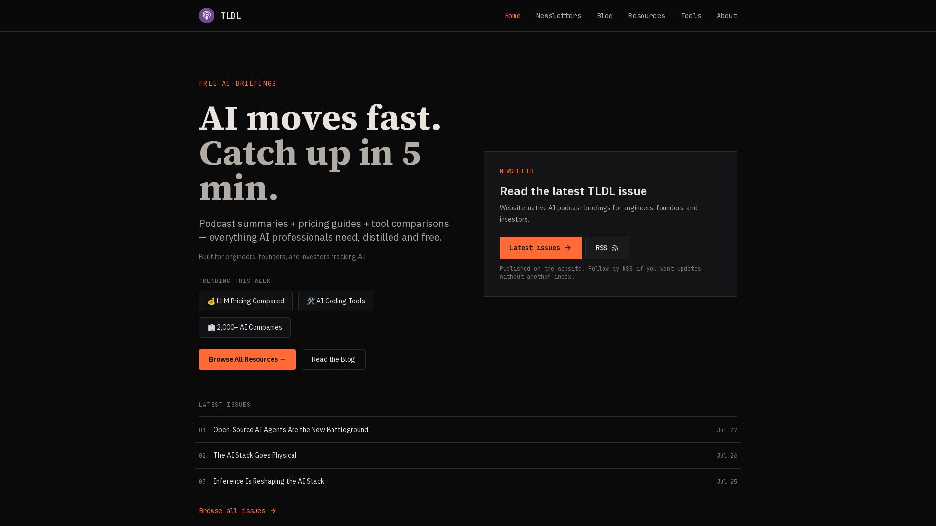 TLDL page