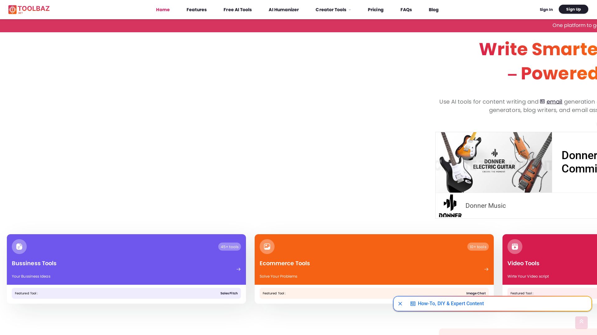 ToolBaz page