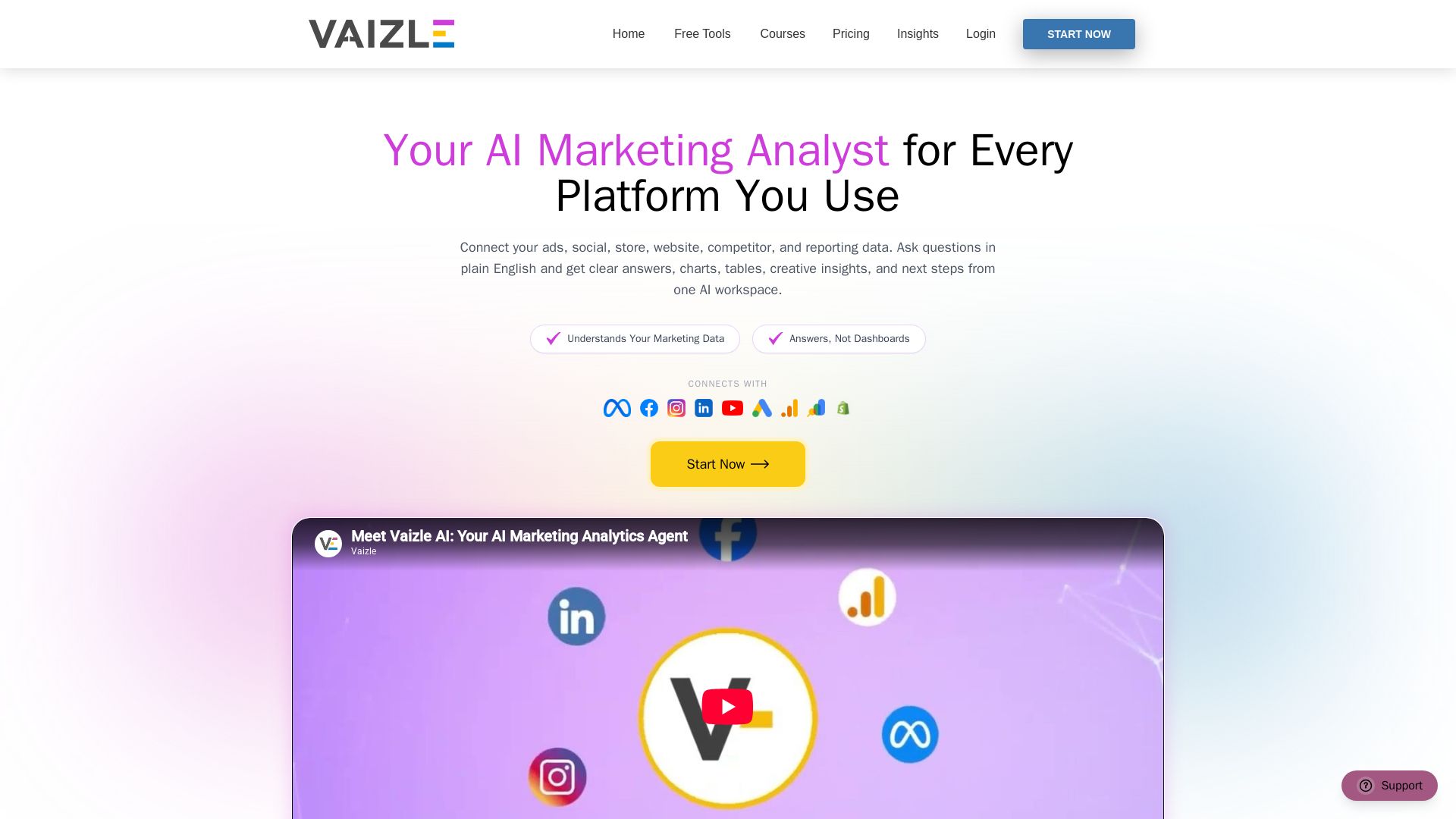 Vaizle page
