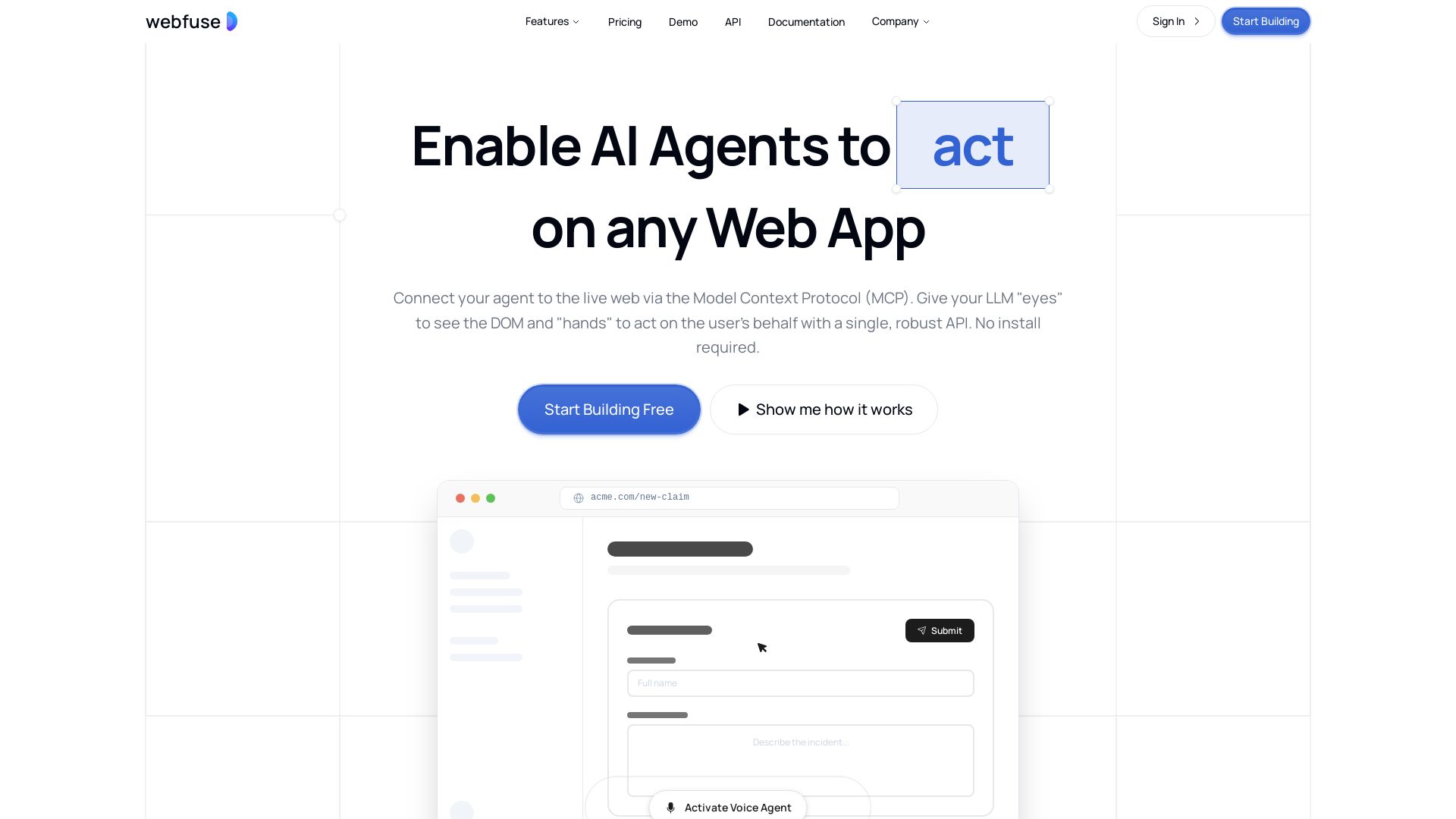 Webfuse page