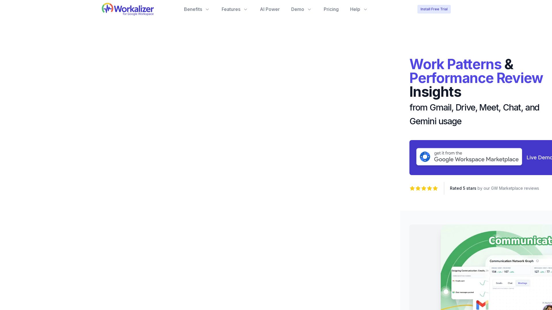 Workalizer page