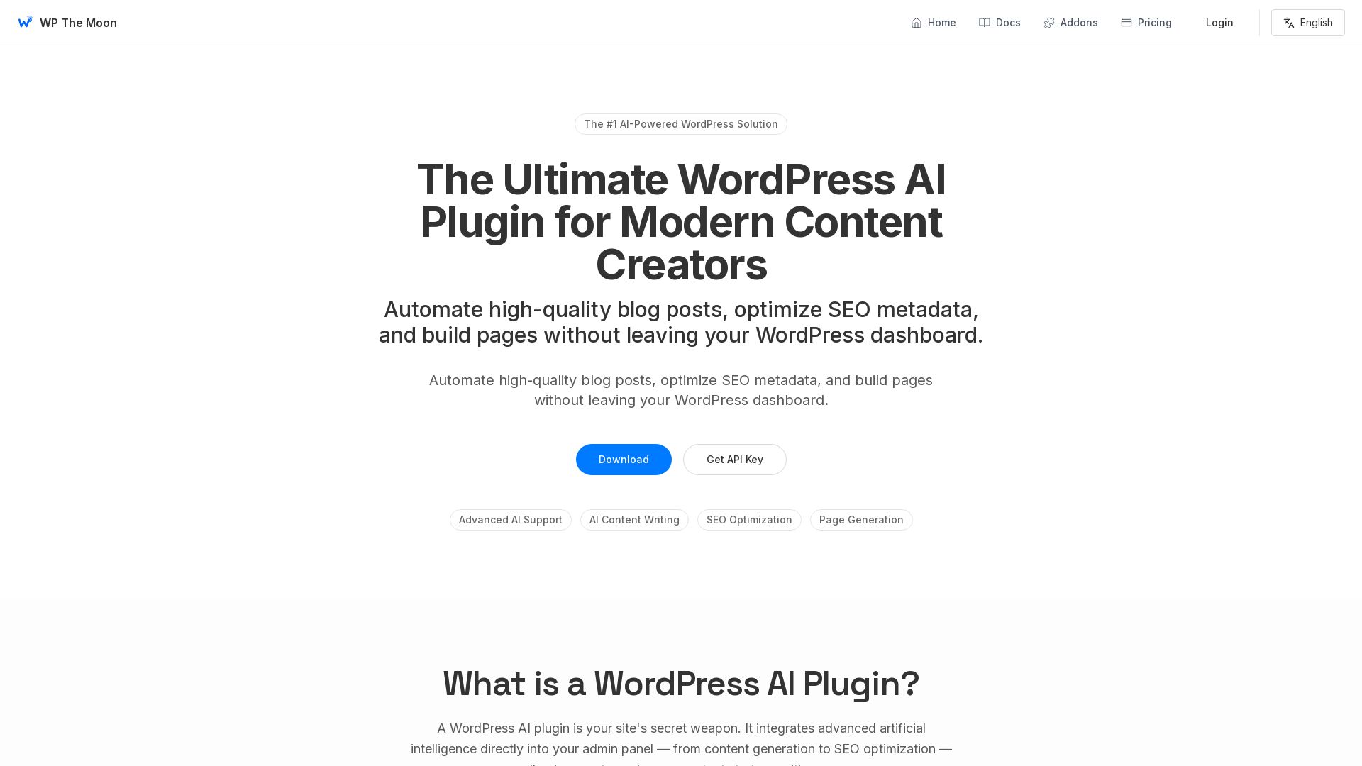 WP The Moon page